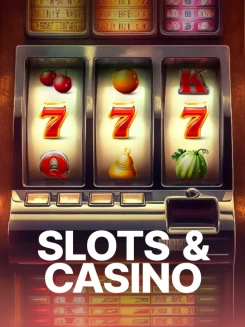 Portada clara de sección slots con foco en catálogo.